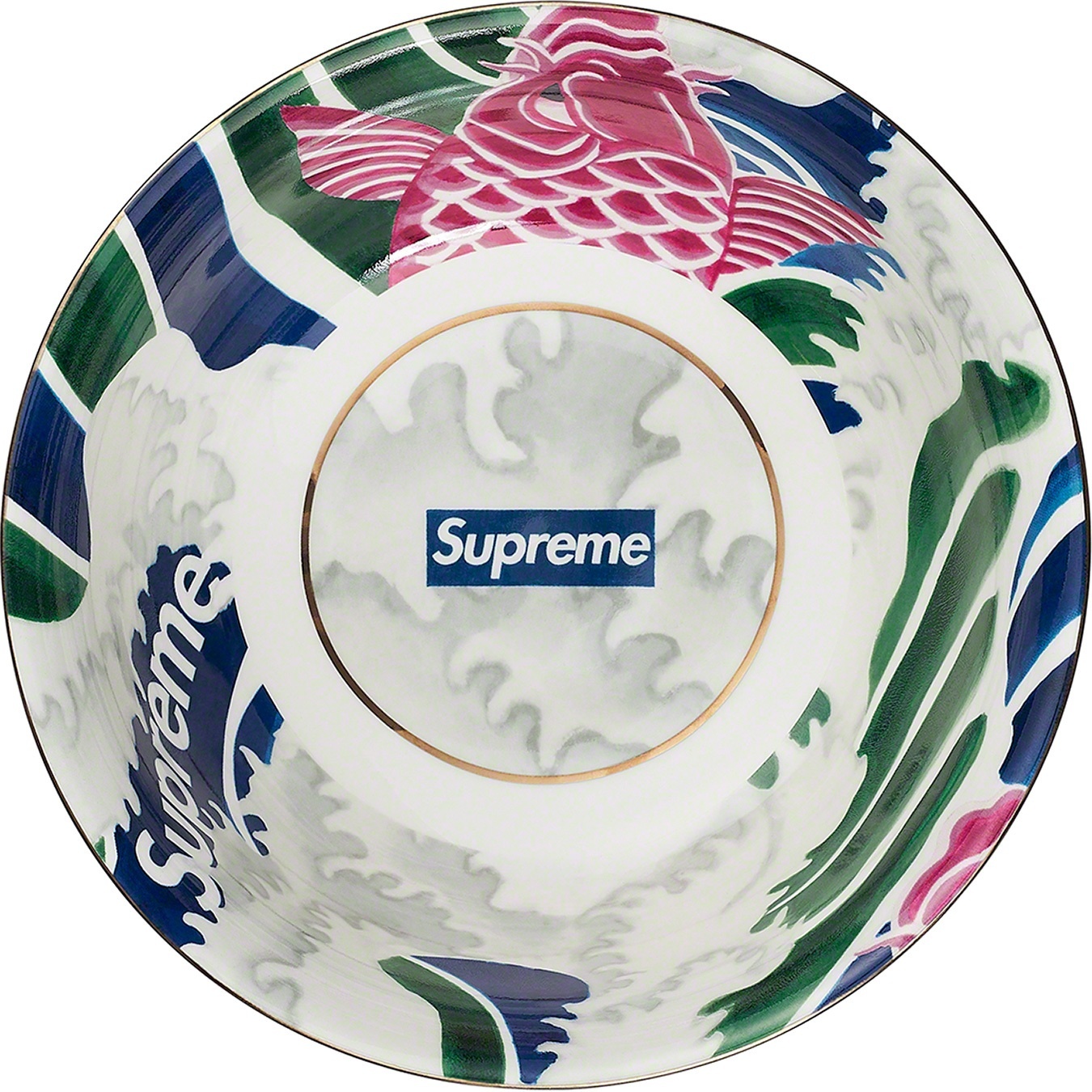 Waves Ceramic Bowl view 3
